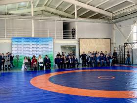 В Покровске открыли зал борьбы имени Леонида Спиридонова