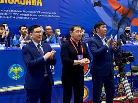 Турнир по борьбе хапсагай в Хангаласском районе Якутии посвятили 100-летию ЯАССР