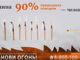 В Якутии стартовала федеральная информационная противопожарная кампания «Останови огонь!»