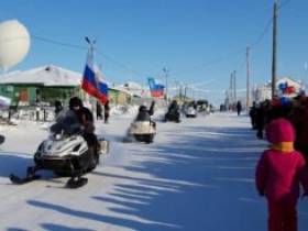 В Аллаиховском улусе Якутии прошла акция "Крымская весна"