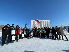 В Гагаринском округе Якутска состоялись «Лыжные гонки - 2022»