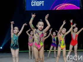 Фоторепортаж. Концерт Федерации художественной гимнастики Якутии с участием Арины и Дины Авериных