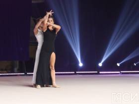 Фоторепортаж. Концерт Федерации художественной гимнастики Якутии с участием Арины и Дины Авериных