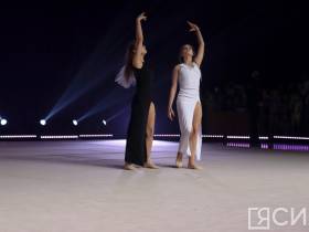 Фоторепортаж. Концерт Федерации художественной гимнастики Якутии с участием Арины и Дины Авериных