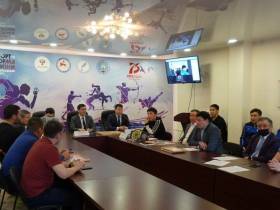 В «Триумфе» состоялась пресс-конференция по итогам первенства России по вольной борьбе