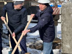В селе Сунтар Якутии забили первую сваю под будущий водозабор со станцией водоподготовки