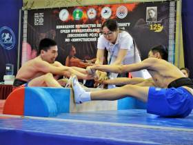 Без мастеров. Команды наслегов Якутии борются за табун лошадей на турнире по мас-рестлингу