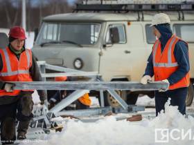 Дмитрий Бердников: Работы по Ленскому мосту ведутся по утвержденным графикам