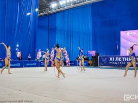 Якутск принимает спортсменок по художественной гимнастике с Дальнего Востока