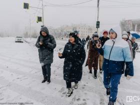 Внешний вид зданий предприятий и организаций на проспекте Ленина в Якутске приведут в единый стиль