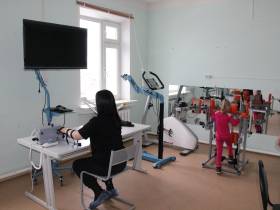 В Мирнинской больнице Якутии проводят реабилитацию детей с ограниченными возможностями здоровья