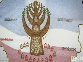 Якутские мастера создали вышитую карту республики в рамках всероссийской акции