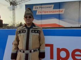 Якутские мужчины вышли на осуохай в поддержку решений президента России