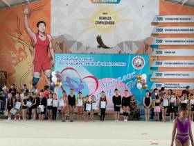 В якутском городе Покровске состоялся открытый турнир по художественной гимнастике