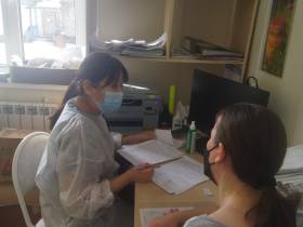 Онкодесант побывал в селах Синск и Едэй Хангаласского района Якутии