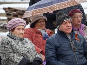 В городе Ленске Якутии отметили Первомай и подняли Знамя Победы