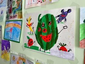 В городе Удачном Якутии прошел конкурс детских рисунков о здоровом образе жизни