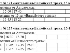 На дачи Вилюйского тракта в Якутске будут курсировать 2 автобуса
