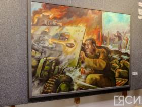 "История на холсте". В Якутске открылась выставка художника-баталиста Ивана Лебедева