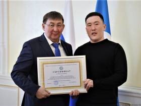 В Якутии наградили призеров Дельфийских игр России