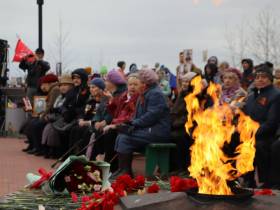 В День Победы в Ленске прошел «Бессмертный полк»и состоялся митинг