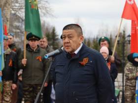 В День Победы в Ленске прошел «Бессмертный полк»и состоялся митинг