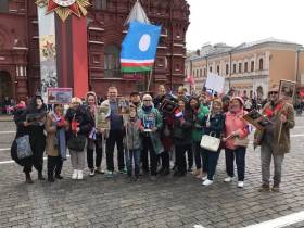 Якутяне приняли участие в акции «Бессмертный полк» в Москве и Санкт-Петербурге