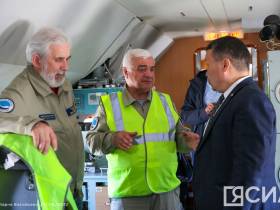 Уникальный самолет-лаборатория Як-24 по искусственному увеличению осадков прибыл в Якутию