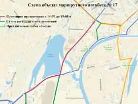 В Якутске временно ограничат движение транспорта по улице Ойунского