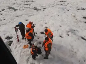 Наблюдается повышение уровня воды на реке Лене и подтопление пониженных участков