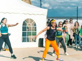 В якутском городе Покровске впервые отметили День ледохода