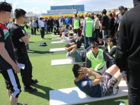 Профсоюзные организации Якутии организовали сдачу норм ГТО среди трудящихся