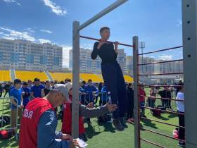 «Мир! Май! ГТО!». В Якутске стартовал фестиваль по выполнению нормативов ГТО