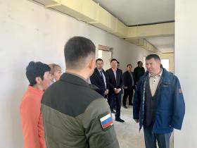 В Сангарской школе Якутии делают капитальный ремонт по федеральной программе