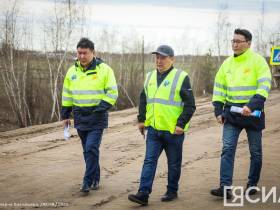 На участке автодороги "Нам" в Якутске намерены обеспечить бесперебойное движение во время Ысыаха