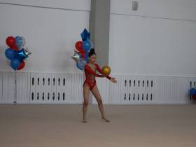 В Якутске проходит детский Открытый турнир по художественной гимнастике