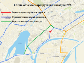 В Якутске ограничено движение транспорта на перекрестке улиц Каландаришвили и Белинского