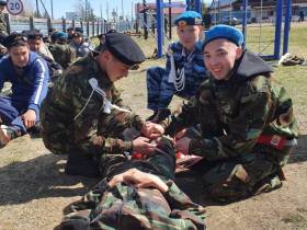 В Верхневилюйске прошли учебно-полевые сборы для школьников