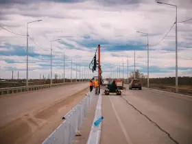 В дни проведения Ысыаха Туймаады обеспылят реконструируемый участок дороги "Нам"