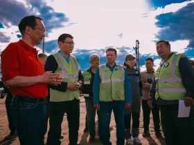 В дни проведения Ысыаха Туймаады обеспылят реконструируемый участок дороги "Нам"