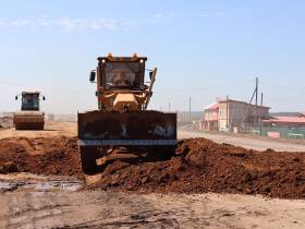 В Якутии на автодороге «Нам» до поворота на «Ус Хатын» уложили асфальт