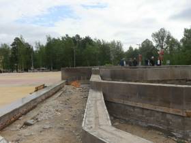 В якутском городе Ленске реконструируют площадь Ленина