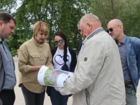 В якутском городе Ленске реконструируют площадь Ленина