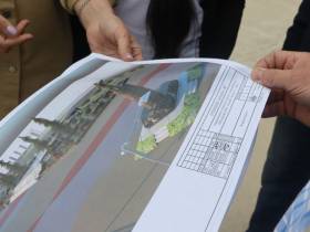 В якутском городе Ленске реконструируют площадь Ленина