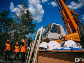 В Якутске установили первую сваю спортивного зала с тиром для сотрудников МВД