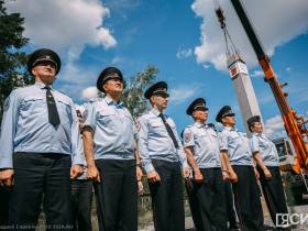 В Якутске установили первую сваю спортивного зала с тиром для сотрудников МВД