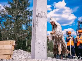 В Якутске установили первую сваю спортивного зала с тиром для сотрудников МВД