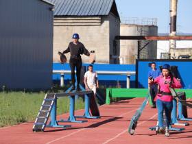 В Якутске проходят соревнования по пожарно-спасательному спорту