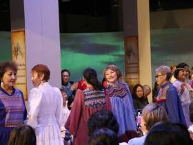 Коллекцию якутских нарядов для ысыаха представил бренд «Sakhaboho»