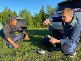 Якутский конный всадник Дугуйдан Винокуров, идущий из Оймякона в Москву, направляется в Башкирию